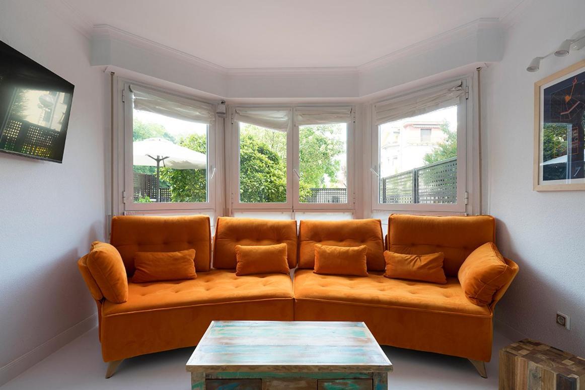 New Apartment & Terrace. Steps To Ondarreta Beach Añorga-Lugariz 외부 사진